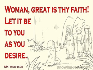 Matthew 15:28
